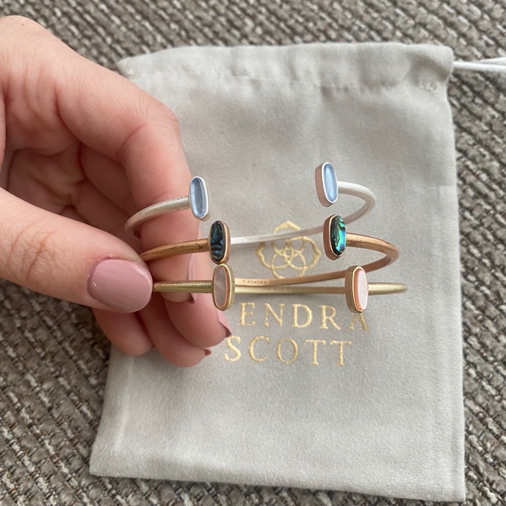 Kendra Scott Set if 3 Bracelets